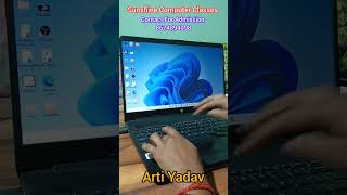 Keyboard से file open कैसे करें By Arti Yadav  Ajay sir vivekvermasir computer [upl. by Annoiek]