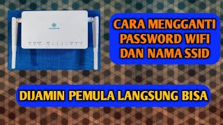 CARA MERUBAH NAMA SSID DAN PASSWORD WIFI RUTER ZTE F663NV9 [upl. by Aihsein528]