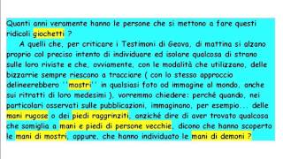 Immagini Demoniache dai Testimoni di Geova  Messaggi Subliminali  Satanici [upl. by Nadeen]