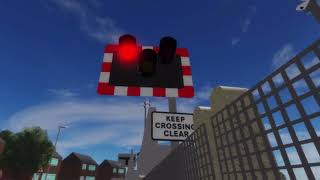 Brancaster North Level Crossing  Northumberland Roblox 12112024 [upl. by Tirrell533]