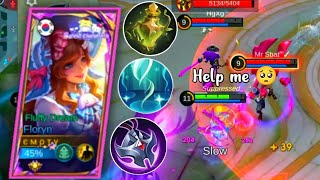 FLORYN BEST BUILD 2024 🗿 LET TRY IT TOGETHER 😂🤭 FLORYN FLUFFY DREAM GAMEPLAY MLBB [upl. by Neve]