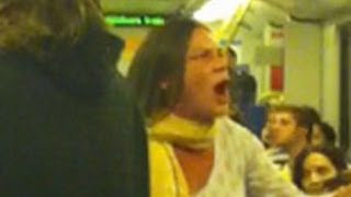 Racist Lady On Train  Australia 2013 [upl. by Bernarr]