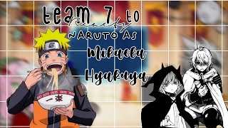 Team 7 react to 𝗡𝗮𝗿𝘂𝘁𝗼 as 𝗠𝗶𝗸𝗮𝗲𝗹𝗮  By LxynHuh – NarutoxONS  Short af [upl. by Bronk]