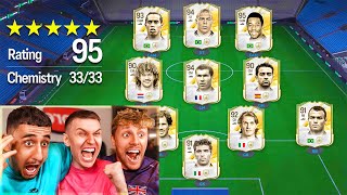 FULL ICON FUT DRAFT ft W2S amp GIB WORLD RECORD EA FC 25 [upl. by Kumar]