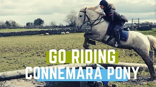 GO RIDING on a Connemara Pony [upl. by Llahsram]