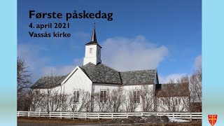 Første påskedag 2021 Vassås kirke [upl. by Claiborne]