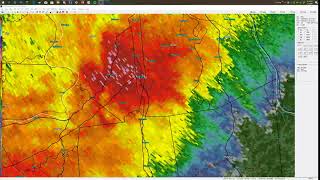 Crittenden KY EF4 tornado March 2nd 2012 radar scans [upl. by Ramah]