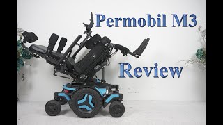 Permobil M3 with Tilt Recline amp Electric Legs  Review 3259 [upl. by Farant306]