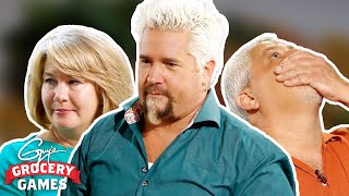 Holly Jolly Meals  Guys Grocery Games Full Episode Recap  S1 E12  Food Network [upl. by Charla]