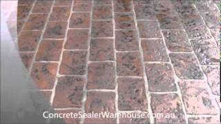 Stencil Concrete Sealer [upl. by Treb]