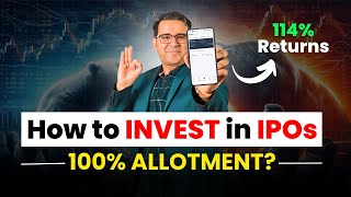 How to Invest in IPOs  LIVE DEMO  100 Allotment  Sanjay Kathuria [upl. by Mighell]