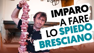 IMPARO A FARE LO SPIEDO BRESCIANO  RICETTA ORIGINALE [upl. by Marven]