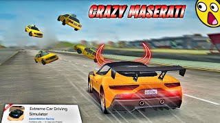 😤ANGRY MASERATI  Extreme Car Driving Simulator 2024 [upl. by Lleraj]