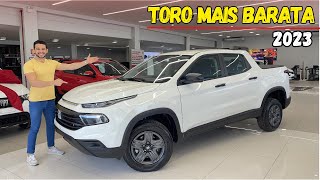 FIAT TORO ENDURANCE 2023 a versão mais barata já TURBO FLEX [upl. by Ilohcin]