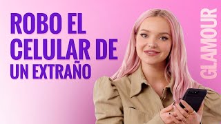 Dove Cameron secuestra el celular de una extraña  Glamour México y Latinoamérica [upl. by Eirffej]