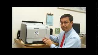 HP Color Laser Jet CP2025 Printer Overview [upl. by Ketchum]