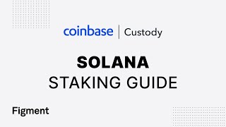 How to Stake SOL on Solana with Coinbase Custody [upl. by Nehgaem]