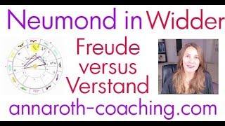 Neumond in Widder Freude versus Verstand [upl. by Drofliw]