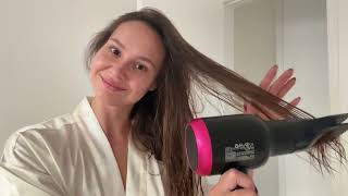 Wavytalk Ionic Hair Dryer Blow Dryer with Diffuser amp Comb for Curly Hair [upl. by Ainsworth444]