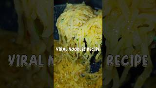 Viral Noodles 🍜 Recipe😋 noddles maggilove food maggi food streetstylemaggi [upl. by Herodias]