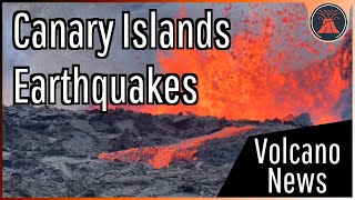 This Week in Volcano News Canary Islands Earthquakes Karangetang Erupts [upl. by Raddy]