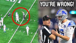 Huge Drama Ensues As Video Possibly Show NFL Refs Rigging The Ending Of Lions vs Cowboys Game [upl. by Annerb]