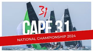 Cape 31 National Championship  Royal Lymington Yacht Club 2024 [upl. by Anitsuj]