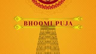 Bhoomi puja Motion Poster [upl. by Narcis]