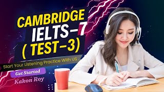 Cambridge 7 Listening test 3 Sponsored Walking Holiday BD English Podcast [upl. by Analra]