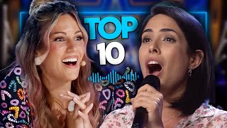 TOP 10 Best Singers On Spains Got Talent [upl. by Mafala]