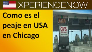 Como es el peaje en USA en Chicago [upl. by Orsini]