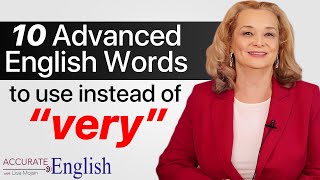 Ten Advanced English Words for More Fluent Speech [upl. by Anor]