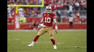 OTD in 2019  Jimmy Garoppolo throws 4 touchdowns 424 yards  San Francisco 49ers vs Cardinals [upl. by Enerod]