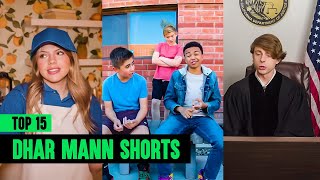 Top 15 Dhar Mann SHORTS Compilation  Try Not to Laugh 😂 [upl. by Yot856]