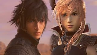 Noctis meets Lightning for the First Time  Dissidia Final Fantasy NT [upl. by Madalyn]