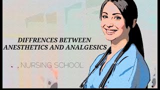 Diffrence Between Analgesic and AnestheticspharmacologyAnalgesics vs Anethetics [upl. by Slen]