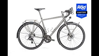 Falkenjagd Titanium Bikes Aristos CX Gravel 2023 [upl. by Htaras]