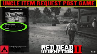 Red Dead Redemption 2 Item Request for Uncle Post Game  ERRAND BOY [upl. by Sivel]