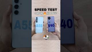 Samsung A55 vs Vivo V40 shorts ytshorts [upl. by Adnema]