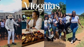 VLOGMAS EP7 Lunch Date Family reunion Lobola celebration Maintenance [upl. by Epuladaug]