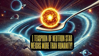 1 Teaspoon of Neutron Star Weighs More Than Humanity  MindBlowing Facts About Neutron Stars [upl. by Chiou]