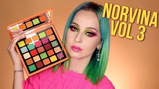 Palette NORVINA Vol 3  Halo Cut Crease [upl. by Nnaul]