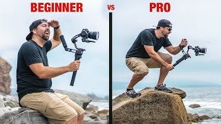 Beginner VS PRO Gimbal Moves [upl. by Dulciana324]