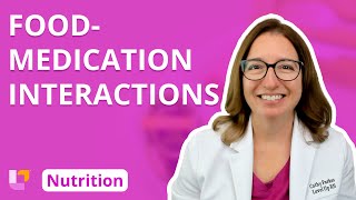 FoodMedication Interactions Nursing School Nutrition Essentials Education  LevelUpRN [upl. by Luzader193]