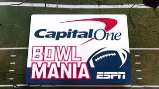 CFBESPN Signature Capital One Bowl Mania 2020Present Opening [upl. by Eleaffar]