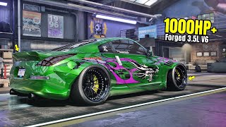 Need for Speed Heat Gameplay  1000HP NISSAN 350Z Customization  Drift Build [upl. by Correna]