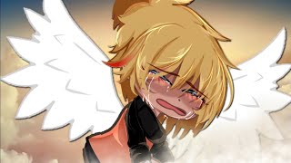 🌧️ Make the angels cry  Gacha TrendTiktok  SasuNaru  Naruto dead  GC [upl. by Nereen730]