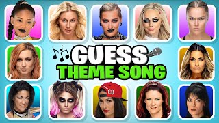 WWE Women Wrestlers Theme Songs 🎶🔊 Charlotte Flair Rhea Ripley Sasha Banks Becky Lynch [upl. by Ahasuerus]