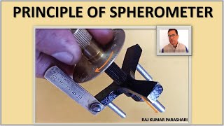 PRINCIPLE OF SPHEROMETER WITH DETAILED EXPLANATION [upl. by Jabe789]