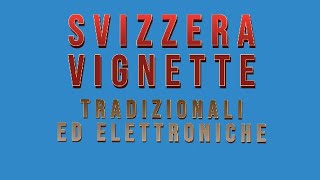 Svizzera dal primo dicembre vignette tradizionali ed elettroniche [upl. by Nahttam889]